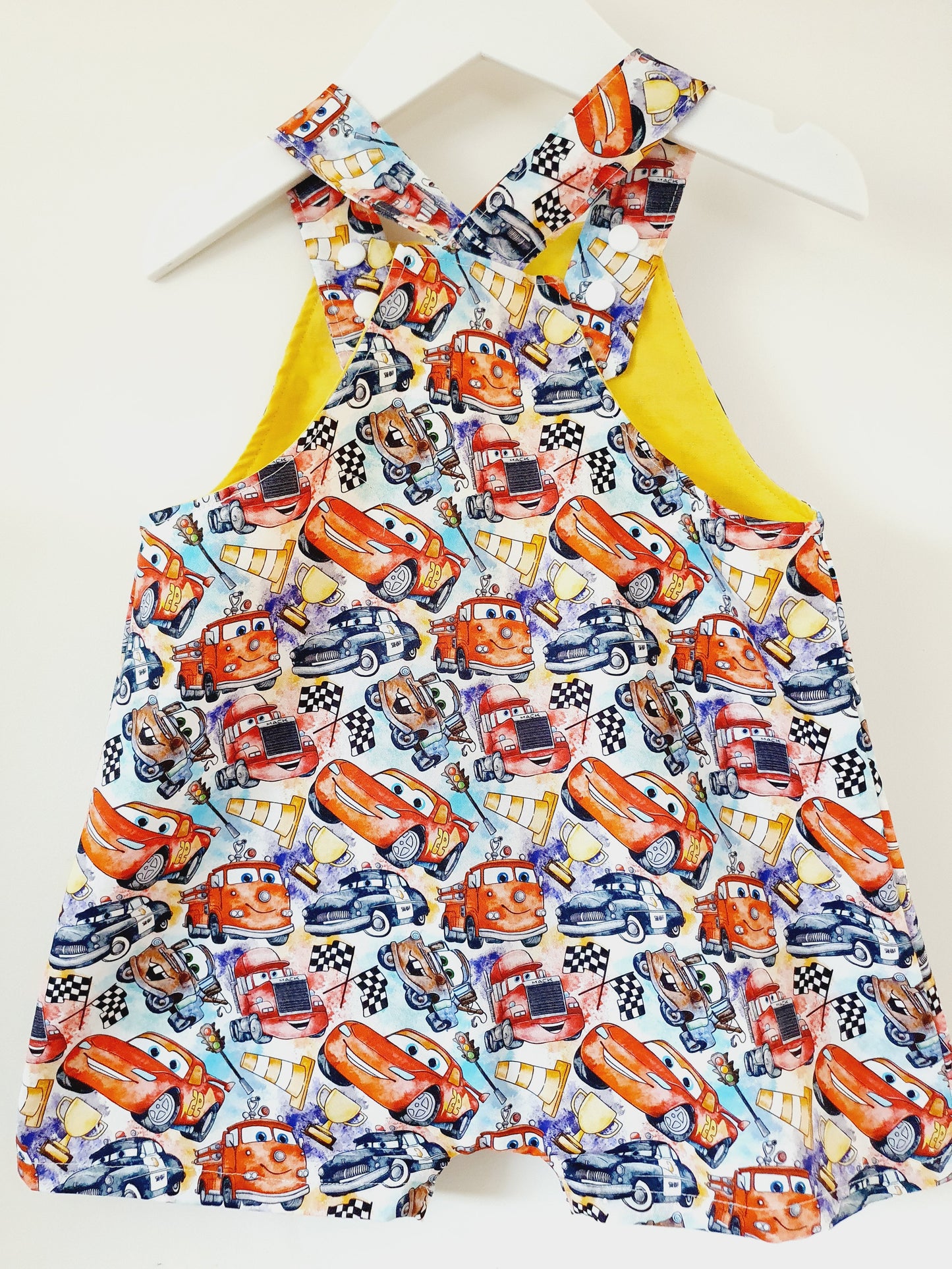 Overalls, Baby / Toddler Overalls, Short Leg Romper, Size 2