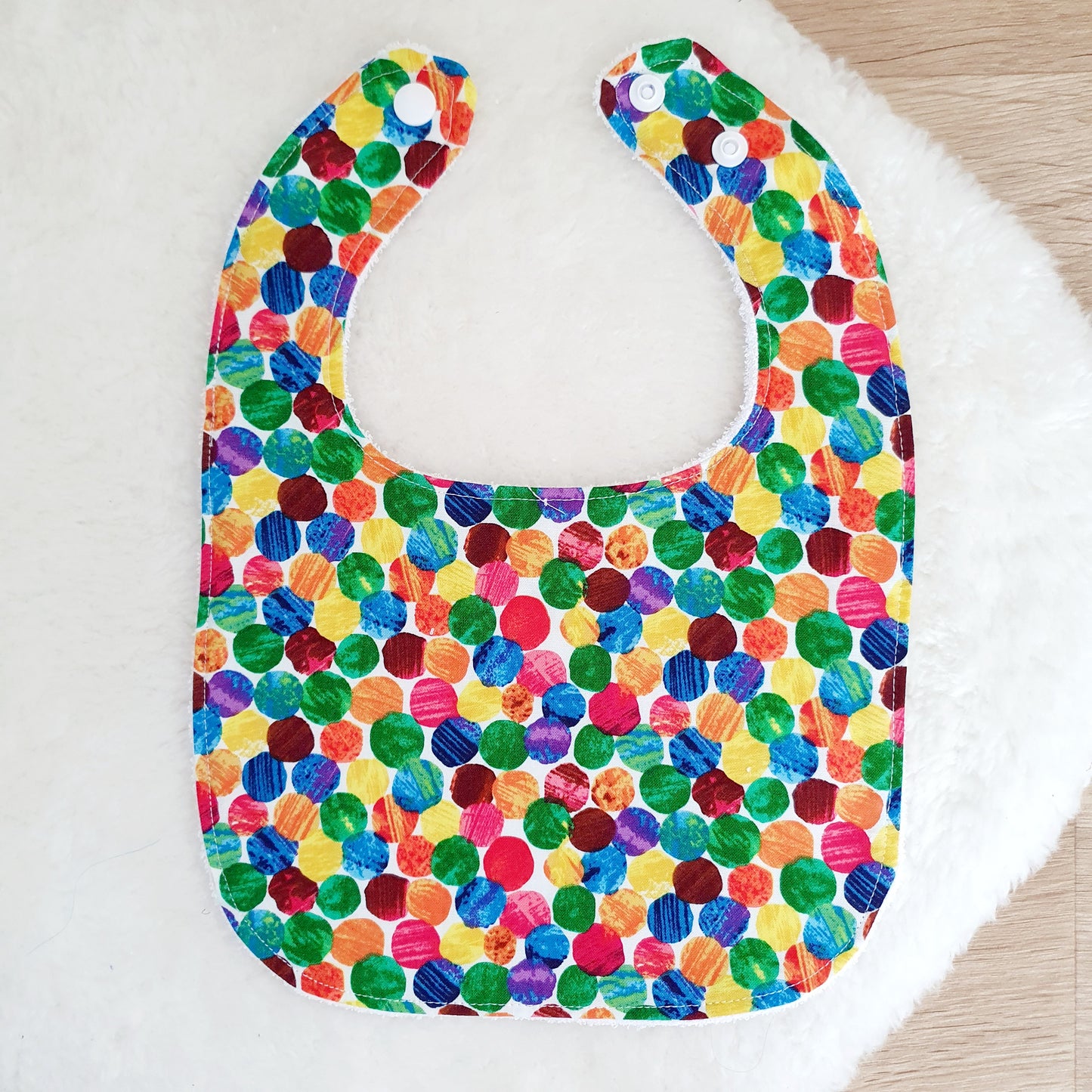 Bib, Handmade Baby Bib, Feeding Bib, Cotton / Bamboo, Ultra Absorbent