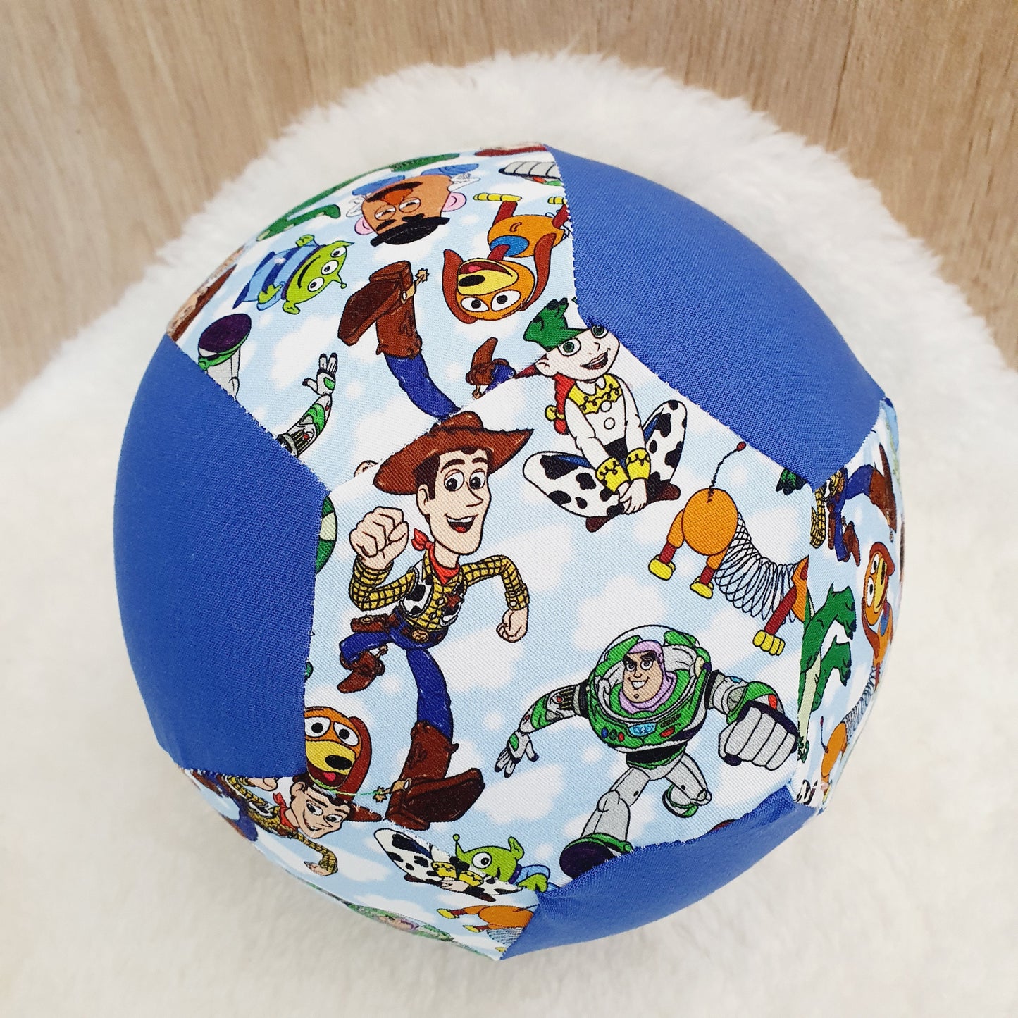 Balloon Ball Cover - Balloon Balls -  Handmade Fabric Balloon Cover - TOY STORY print