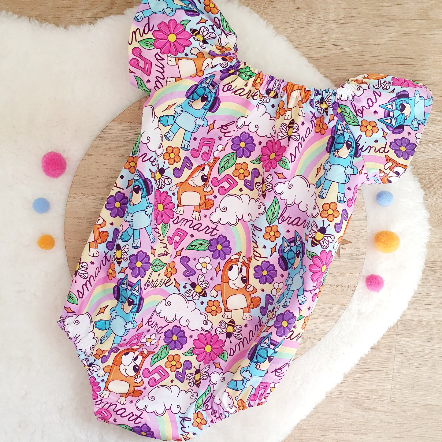 Baby Girl Playsuit, Size 1