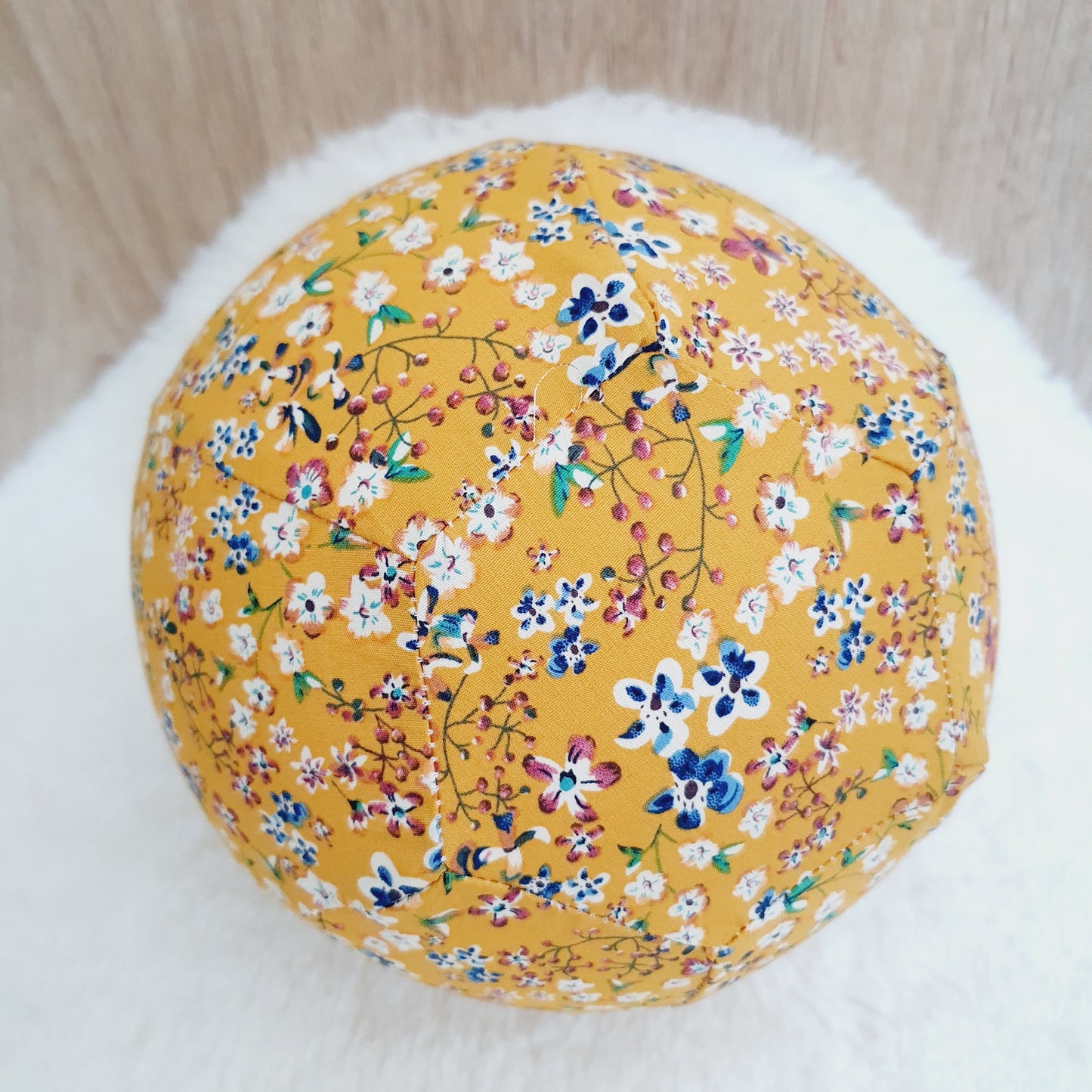 Balloon Ball Cover - Balloon Balls -  Handmade Fabric Balloon Cover - Ditsy Floral print