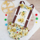 SPOT ON YELLOW print Boys 1st Birthday Outfit, Size 1