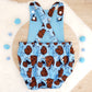 COOKIE print Baby Romper, Size 1