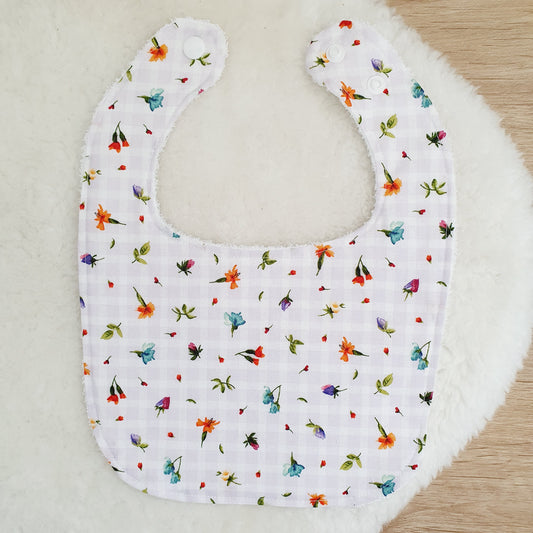 Bib, Handmade Baby Bib, Feeding Bib, Cotton / Bamboo, Ultra Absorbent