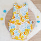 DUCK print Baby Romper, Size 0
