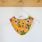 Bandana Dribble Bib, Handmade Baby Bib, Cotton / Bamboo, Ultra Absorbent