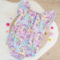 PIGLET Baby Girl Playsuit, Size 1, 1st Birthday / Cake Smash Outfit
