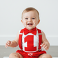 Red Boys Cake Smash Outfit Size 0
