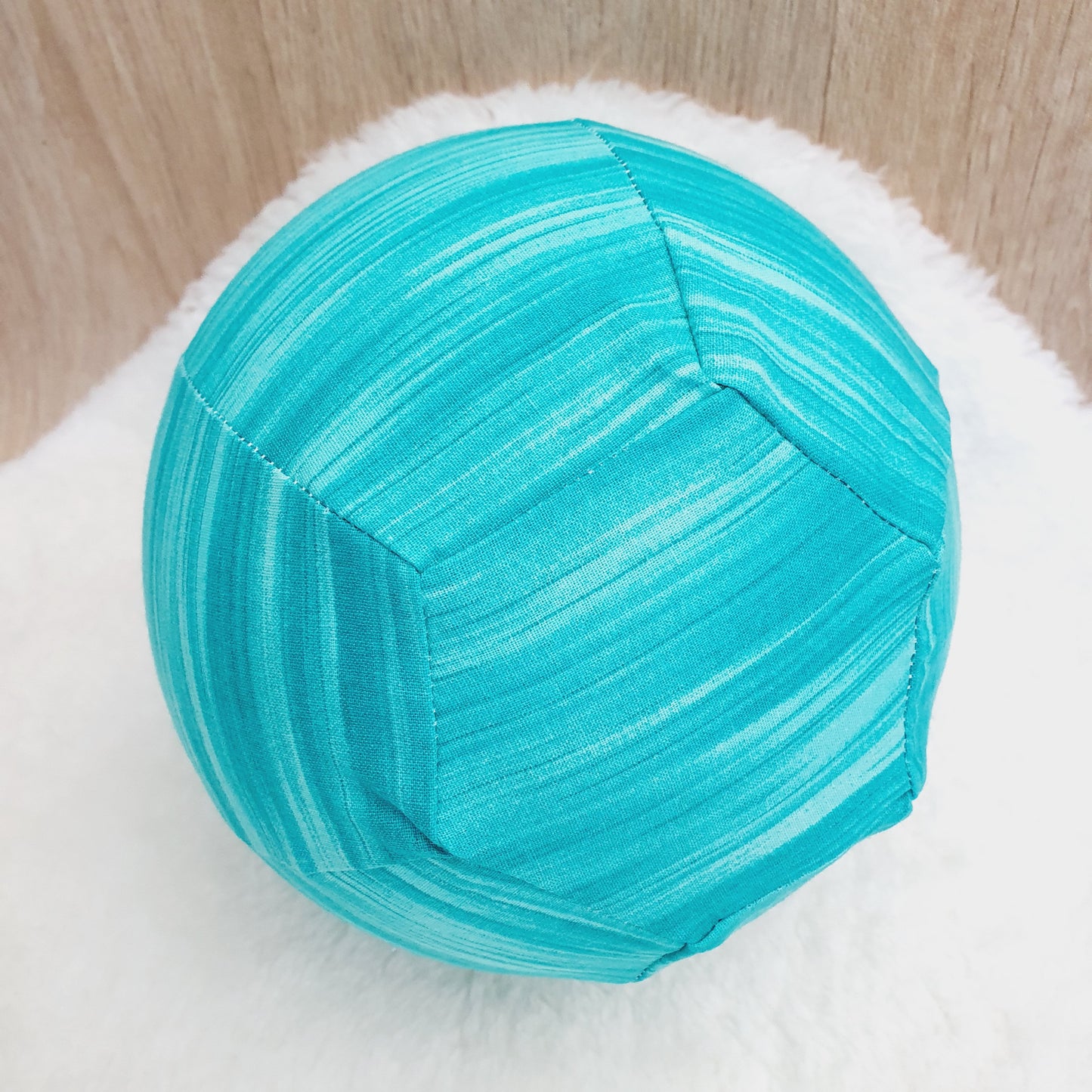 Balloon Ball Cover - Balloon Balls -  Handmade Fabric Balloon Cover - BRUSHED JADE