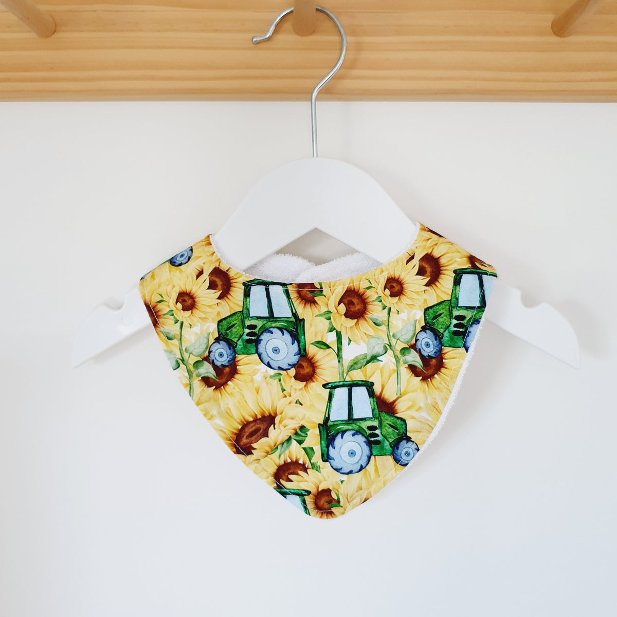 Bandana Dribble Bib, Handmade Baby Bib, Cotton / Bamboo, Ultra Absorbent
