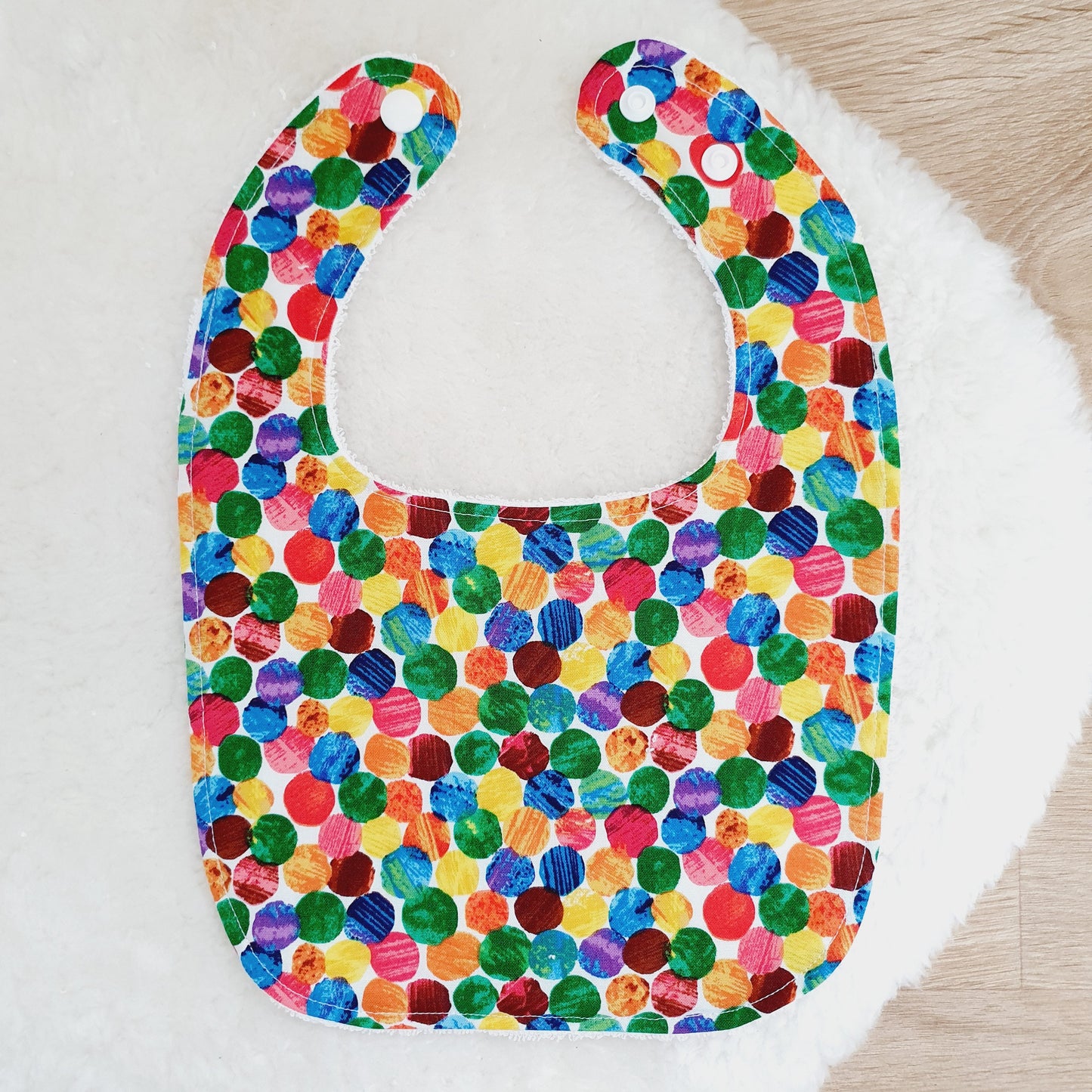 Bib, Handmade Baby Bib, Feeding Bib, Cotton / Bamboo, Ultra Absorbent