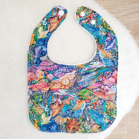 Bib, Handmade Baby Bib, Feeding Bib, Cotton / Bamboo, Ultra Absorbent