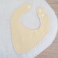 CHAMBRAY YELLOW Bandana Dribble Bib, Handmade Baby Bib, Cotton / Bamboo, Ultra Absorbent