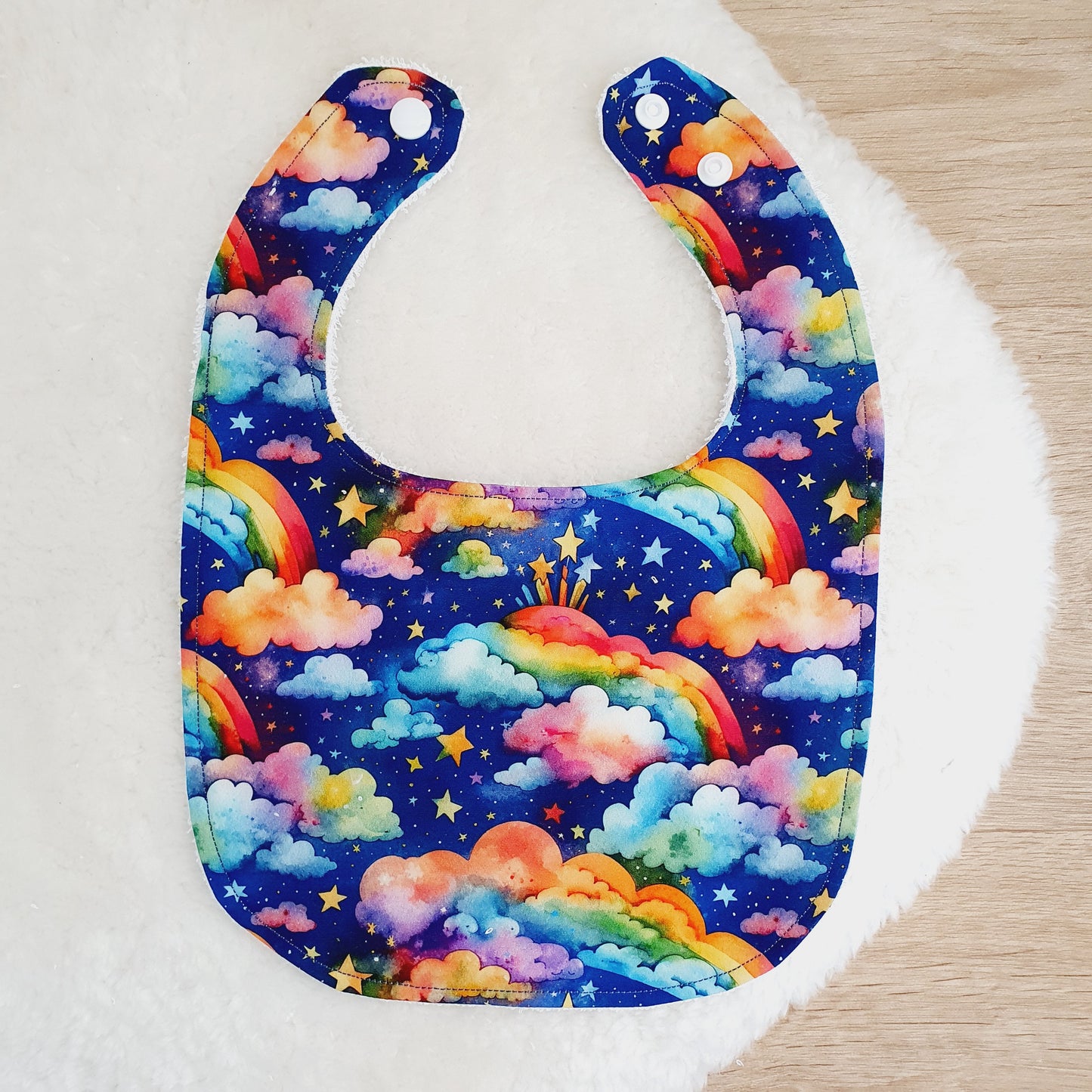 Bib, Handmade Baby Bib, Feeding Bib, Cotton / Bamboo, Ultra Absorbent