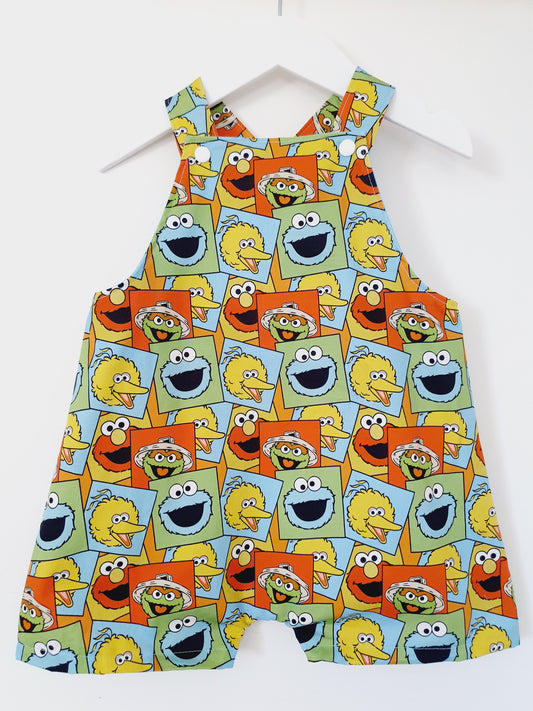 Overalls, Baby / Toddler Overalls, Short Leg Romper, Size 2