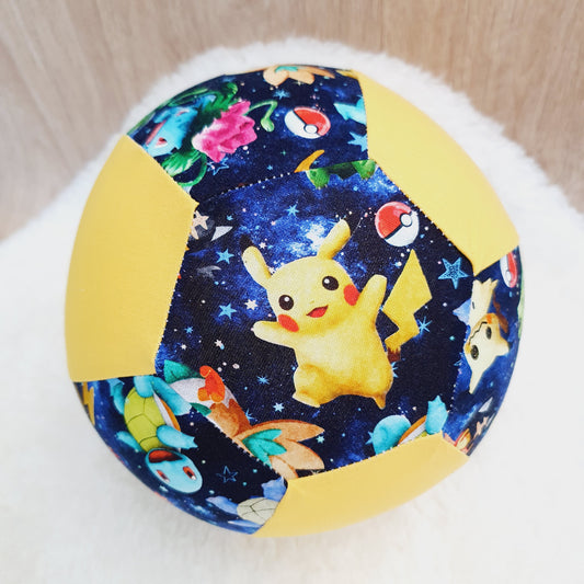 Balloon Ball Cover - Balloon Balls -  Handmade Fabric Balloon Cover - POKEMON print