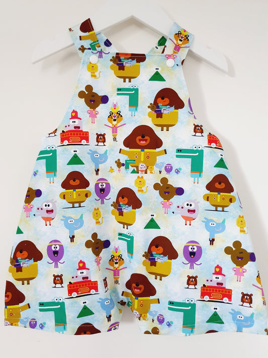 Overalls, Baby / Toddler Overalls, Short Leg Romper, Size 2