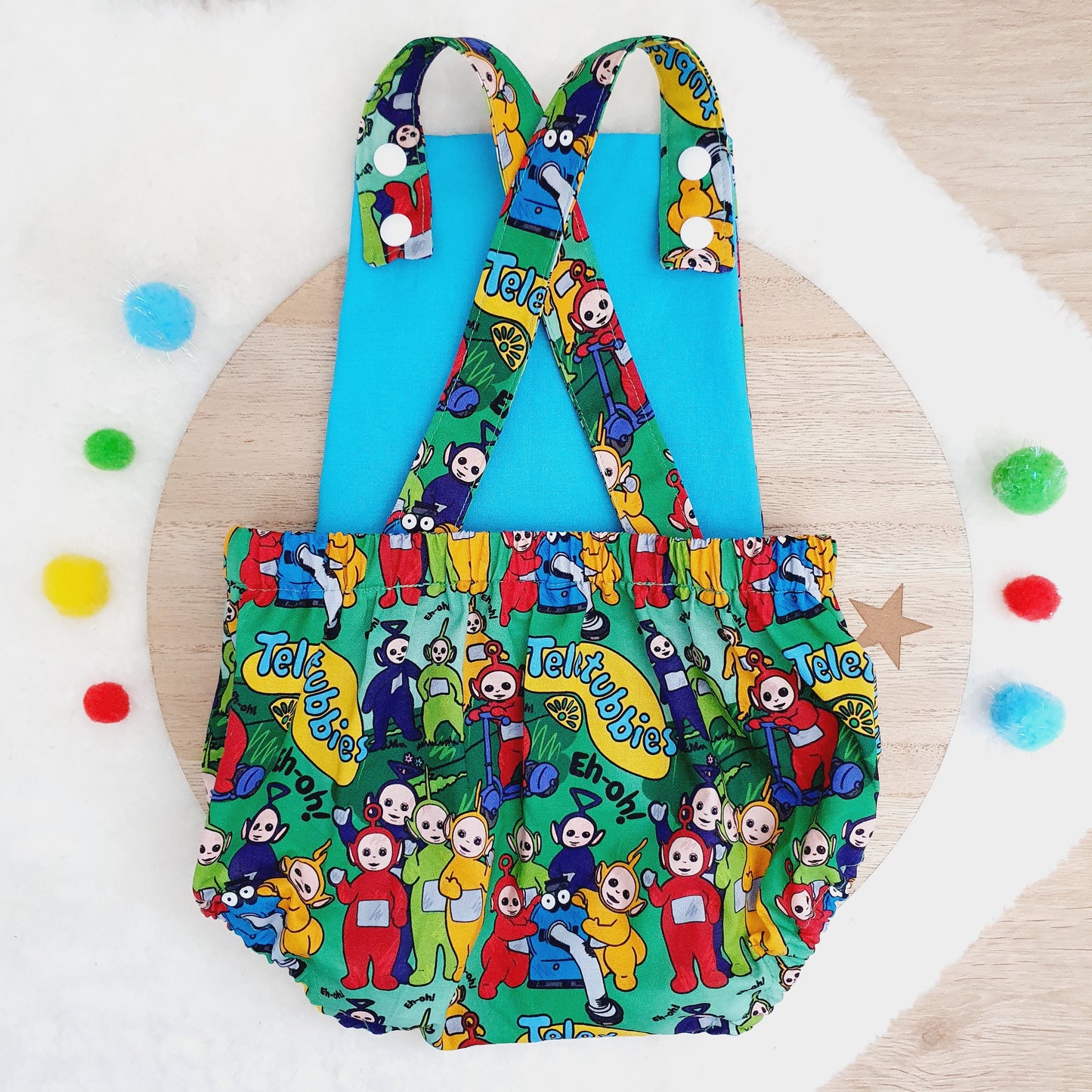 TUBBIES Baby Romper, Size 0