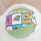 Balloon Ball Cover - Balloon Balls -  Handmade Fabric Balloon Cover - CATERPILLAR print