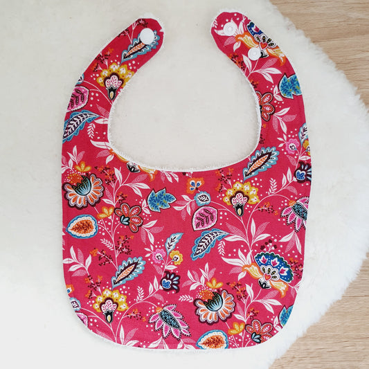 PAISLEY Bib, Handmade Baby Bib, Feeding Bib