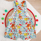 CHRISTMAS POKEMON Overalls, Baby Overalls, Short Leg Romper, Size 1