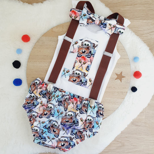 Boys 1st Birthday Outfit, Size 1