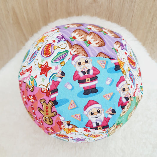 Balloon Ball Cover - Balloon Balls -  Handmade Fabric Balloon Cover - CHRISTMAS