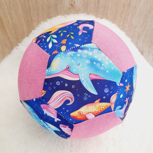 Balloon Ball Cover - Balloon Balls -  Handmade Fabric Balloon Cover - Underwater