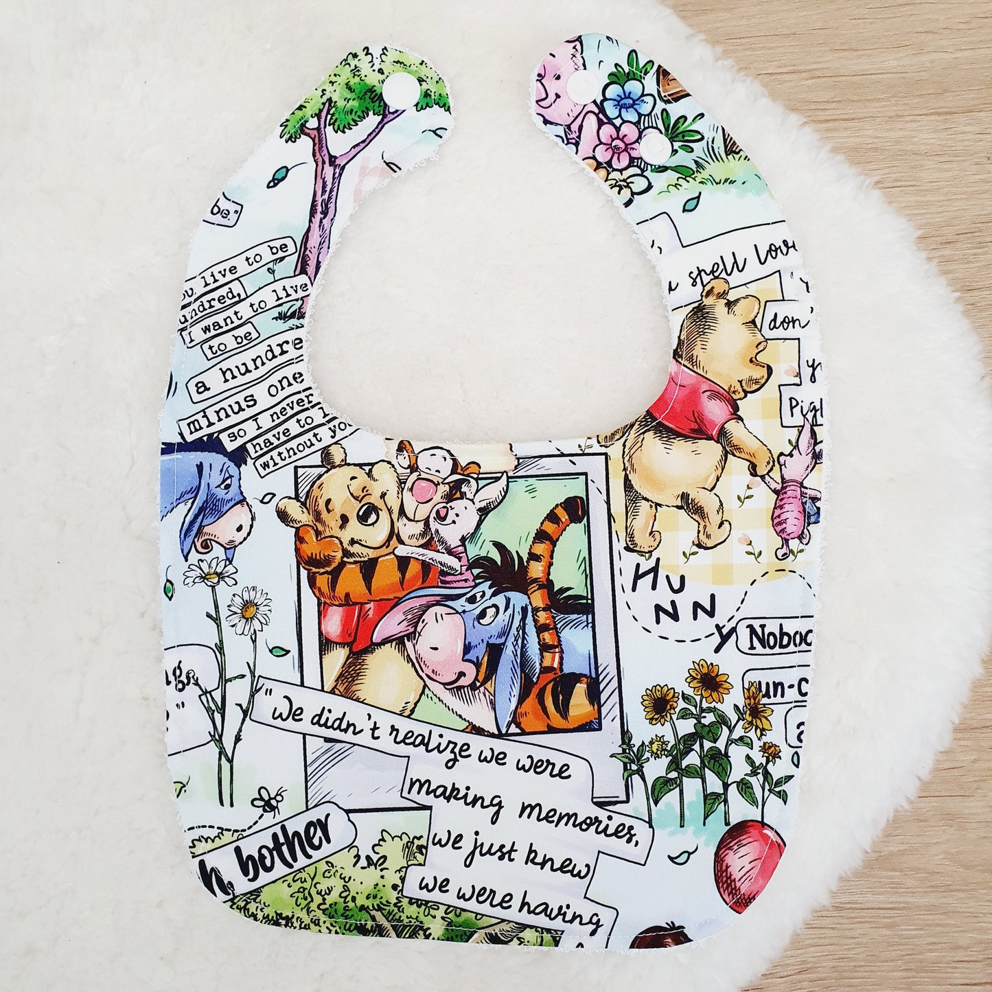 Bib, Handmade Baby Bib, Feeding Bib, Cotton / Bamboo, Ultra Absorbent