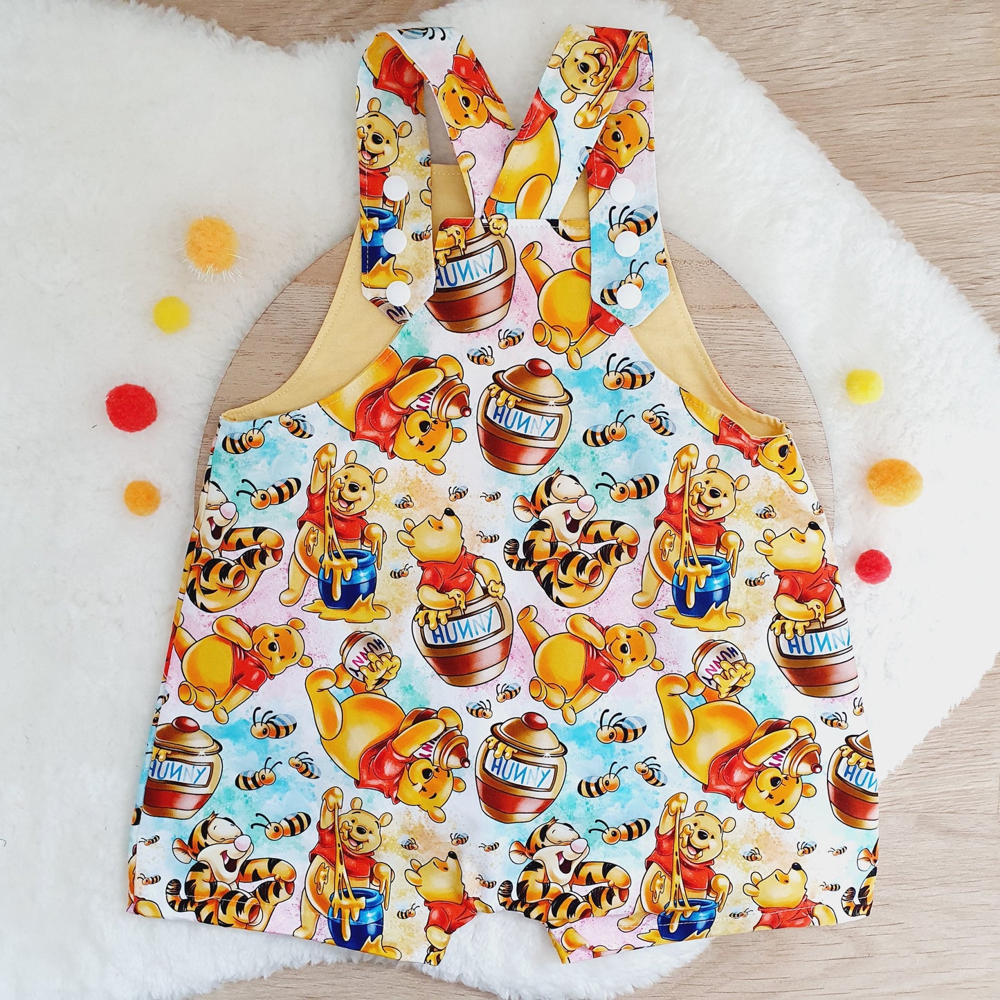 Overalls, Baby / Toddler Overalls, Short Leg Romper, Size 2