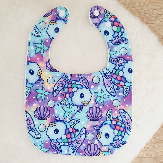 Bib, Handmade Baby Bib, Feeding Bib, Cotton / Bamboo, Ultra Absorbent
