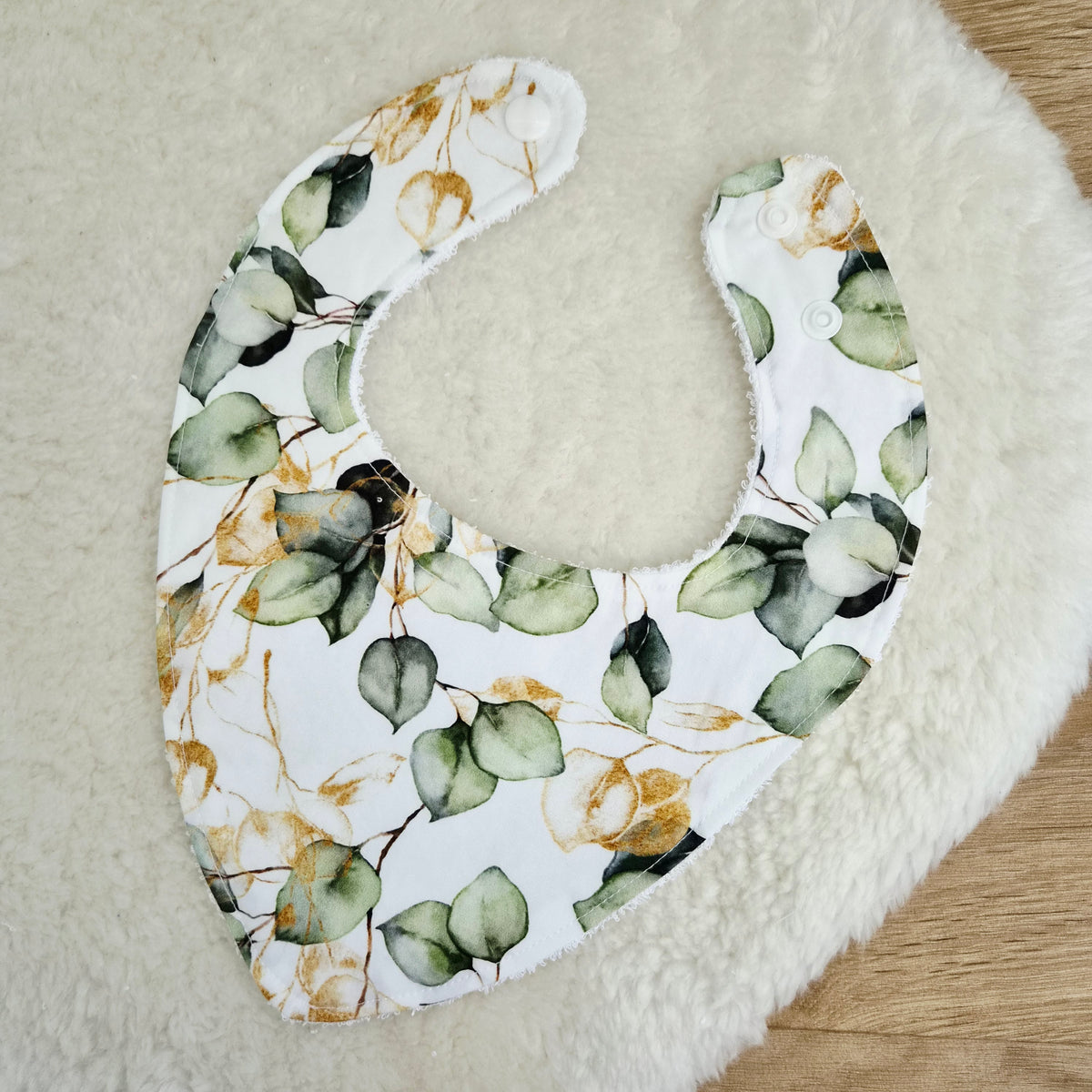 Bandana Dribble Bib, Handmade Baby Bib, Cotton / Bamboo, Ultra Absorbent