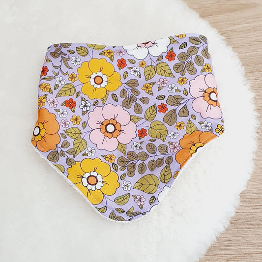 Groovy Bandana Dribble Bib - Bamboo Backed Ultra Absorbent Bib