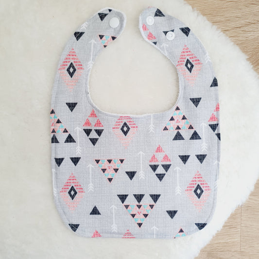 Bib, Handmade Baby Bib, Feeding Bib, Cotton / Bamboo, Ultra Absorbent