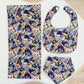 POSSUM Baby Bibs and Burp Cloth Gift Set, Baby Shower Gift, Newborn Gift, Australian Baby Gift
