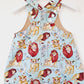 Baby / Toddler Overalls, Short Leg Romper, Size 1
