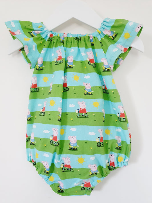 Baby Girl Playsuit, Size 0