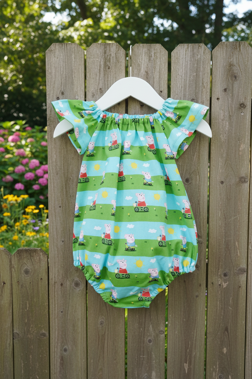 Baby Girl Playsuit, Size 0