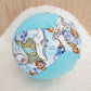 Balloon Ball Cover - Balloon Balls -  Handmade Fabric Balloon Cover - NEMO DORY print