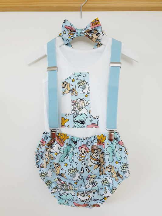 Boys 1st Birthday Outfit, Size 1
