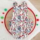 CHRISTMAS DOGS Baby Romper, Size 0
