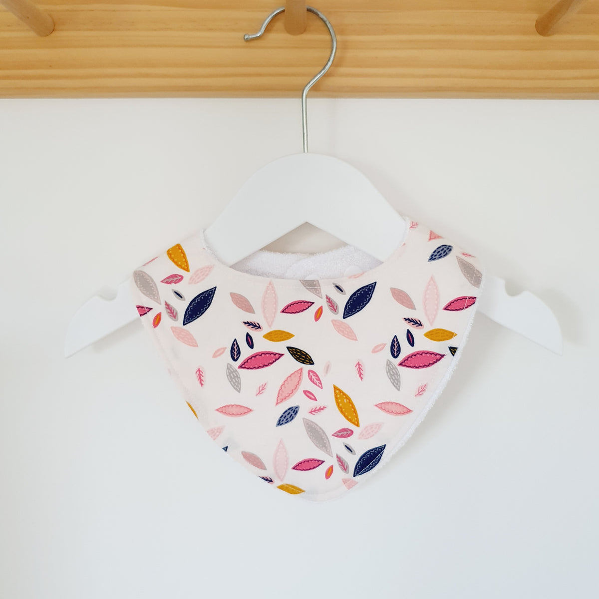 Bandana Dribble Bib, Handmade Baby Bib, Cotton / Bamboo, Ultra Absorbent