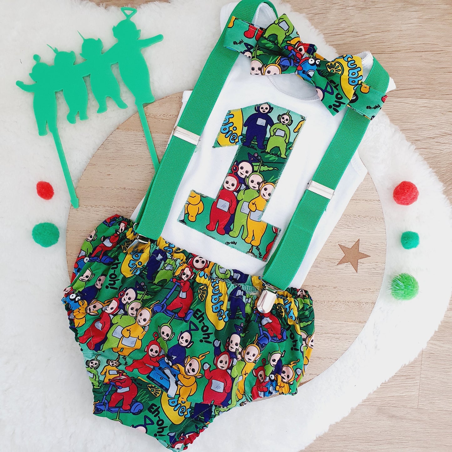 Boys Cake Smash Outfit Size 1