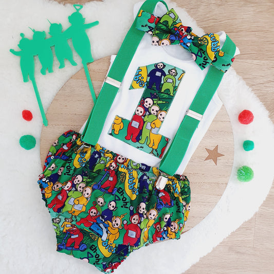 Boys Cake Smash Outfit Size 1