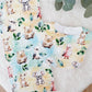 AUSSIE ANIMALS Baby Bib and Burp Cloth Gift Set, Baby Shower Gift, Newborn Gift, Australian Baby Gift