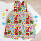 BLUES CLUES print Overalls, Baby Overalls, Short Leg Romper, Size 1