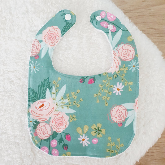 Bib, Handmade Baby Bib, Feeding Bib, Cotton / Bamboo, Ultra Absorbent