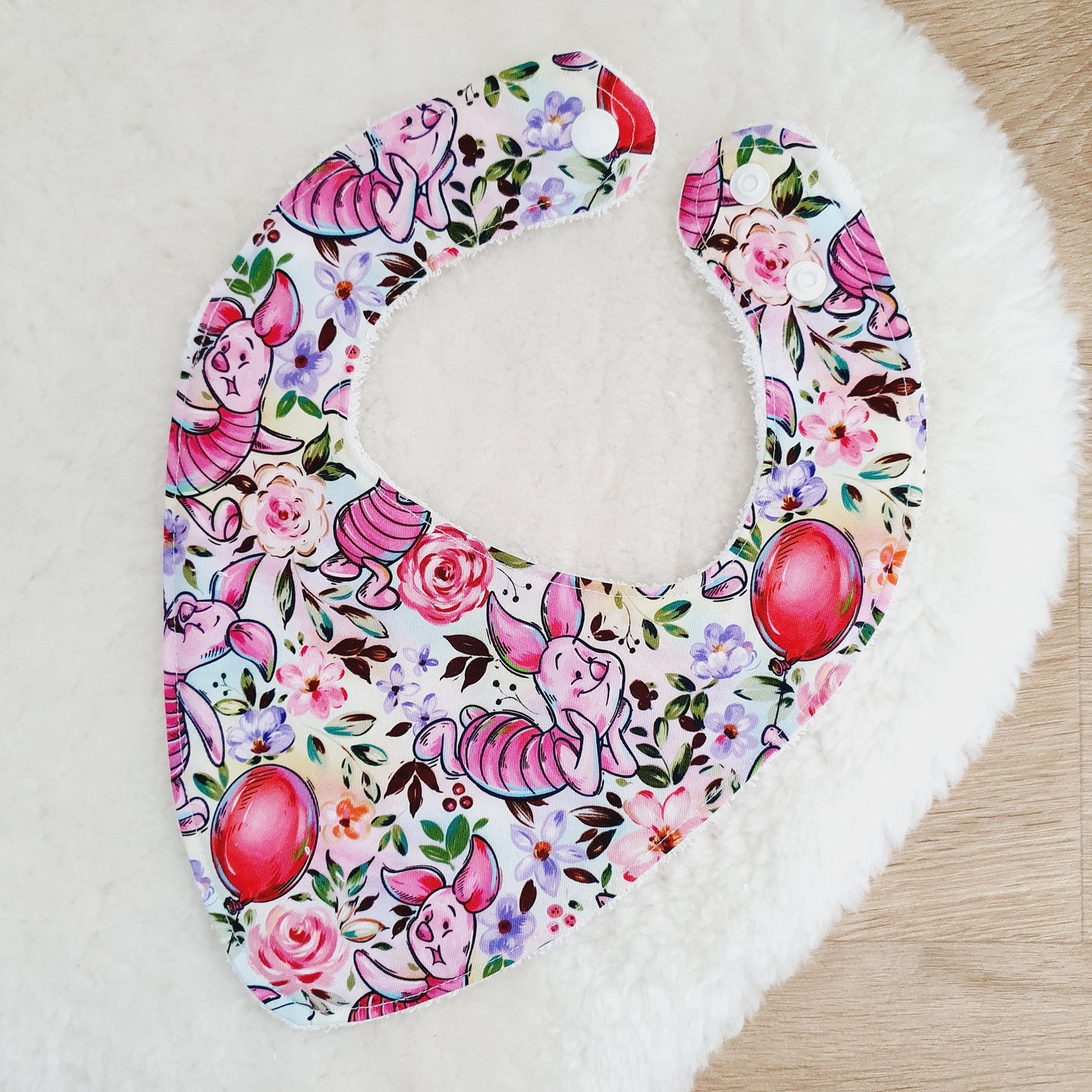 Bandana Dribble Bib, Handmade Baby Bib, Cotton / Bamboo, Ultra Absorbent