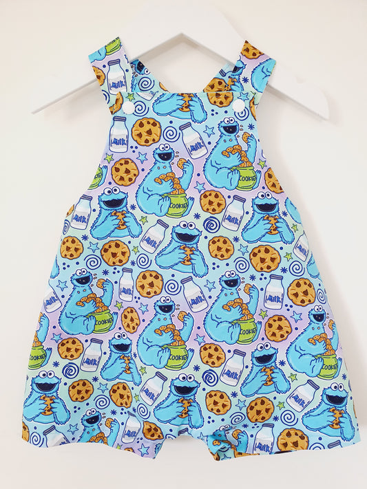 Baby / Toddler Overalls, Short Leg Romper, Size 1