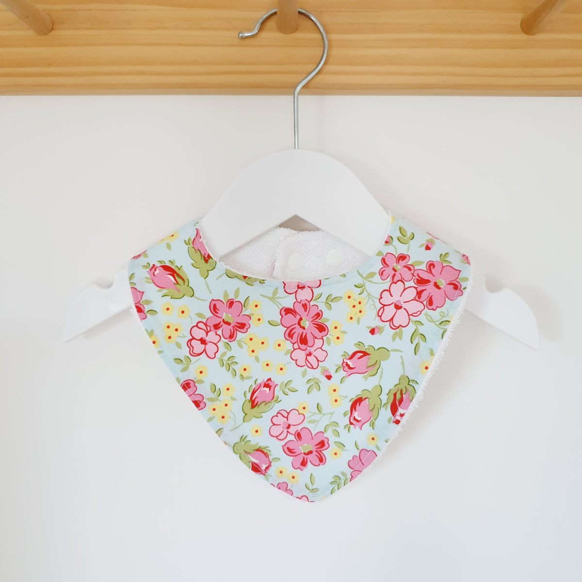 Bandana Dribble Bib, Handmade Baby Bib, Cotton / Bamboo, Ultra Absorbent